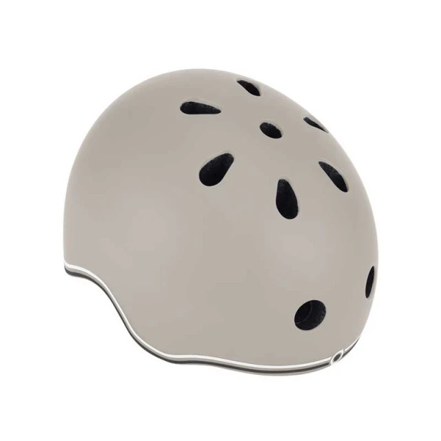Globber Go Up Lights Kids Scooter Helmet, XXS/XS (45-51cm) - Gray