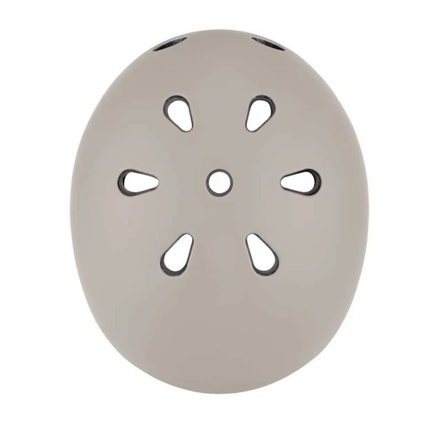 Globber Go Up Lights Kids Scooter Helmet, XXS/XS (45-51cm) - Gray