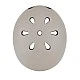 Globber Go Up Lights Kids Scooter Helmet, XXS/XS (45-51cm) - Gray