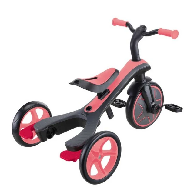 4 in 1 GLOBBER EXPLORER TRIKE tricycle with canopy - pink