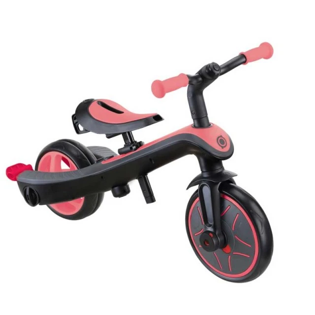 4 in 1 GLOBBER EXPLORER TRIKE tricycle with canopy - pink