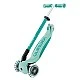 Scooter 5 in 1 GLOBBER GO UP DELUXE LIGHTS 360° - mint green