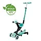 Scooter 5 in 1 GLOBBER GO UP DELUXE LIGHTS 360° - mint green