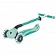 Scooter 5 in 1 GLOBBER GO UP DELUXE LIGHTS 360° - mint green
