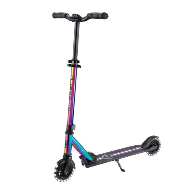 Aluminum children’s scooter GLOBBER FLOW ELEMENT LIGHTS - neochrome