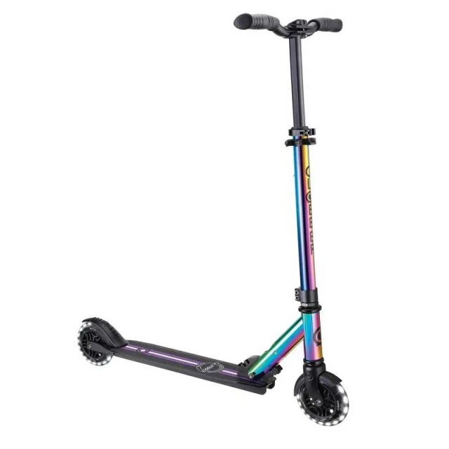 Aluminum children’s scooter GLOBBER FLOW ELEMENT LIGHTS - neochrome