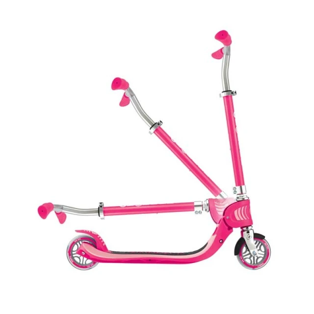 Folding children’s scooter FLOW FOLDABLE 125, pink