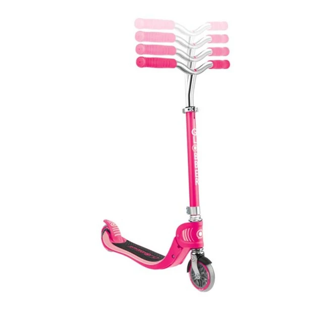 Folding children’s scooter FLOW FOLDABLE 125, pink