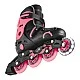 Children's roller skates with light-up wheels Globber, size 34-37, pink