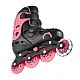 Children's roller skates with light-up wheels Globber, size 34-37, pink