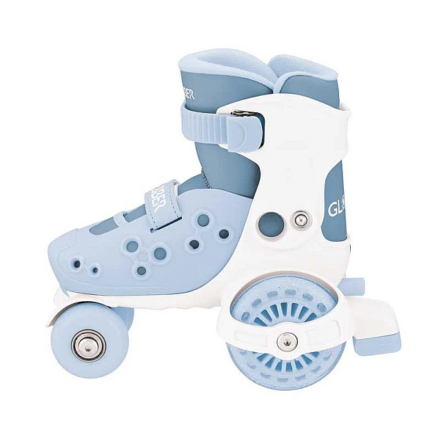 Children's roller skates Globber, size 26-29, pastel blue