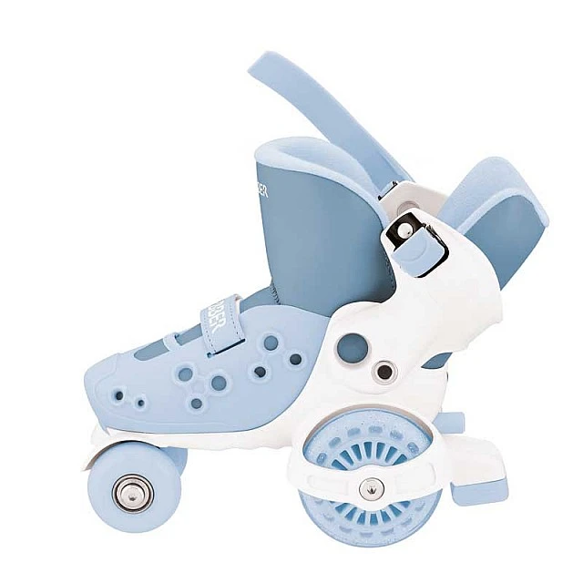 Children's roller skates Globber, size 26-29, pastel blue