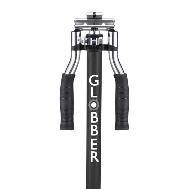 Aluminum children’s scooter GLOBBER FLOW ELEMENT LIGHTS - black