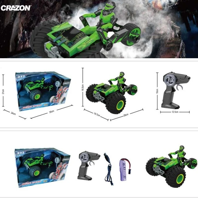 Drift ATV with 360° rotation, sound and light effects