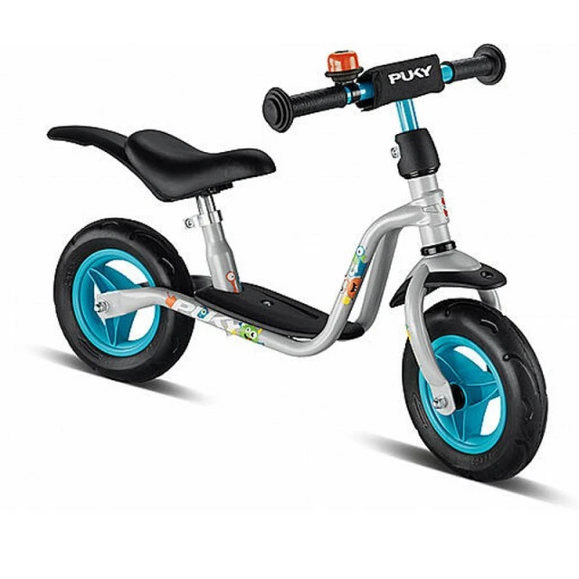 Balance bike for children over 2 years old - PUKY LR M plus - silver