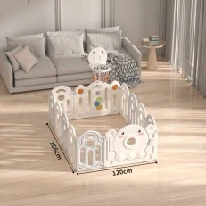 Baby fence with basketball hoop and activity board - Octopus