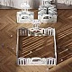 Baby fence with basketball hoop and activity board - Gray car