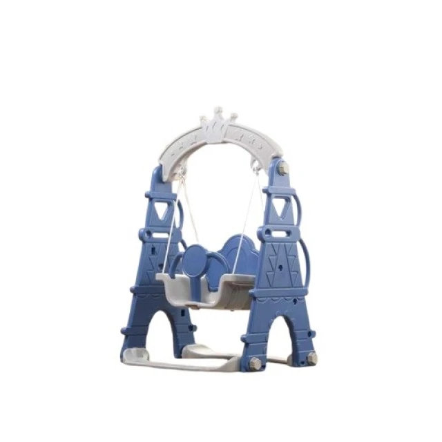 Baby plastic swing, blue