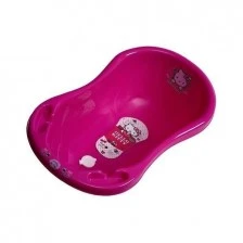 Вана за бебе с тапа и подложка Hello Kitty розова