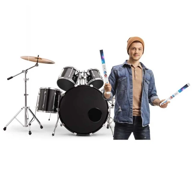 Children’s light-up drumsticks, white