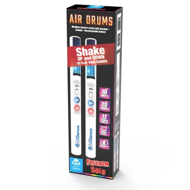 Children’s light-up drumsticks, white