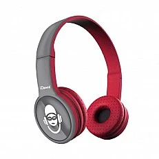 Children's Bluetooth headphones, red