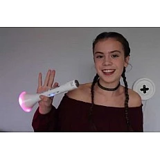 Children's Bluetooth microphone with LED lights and speaker