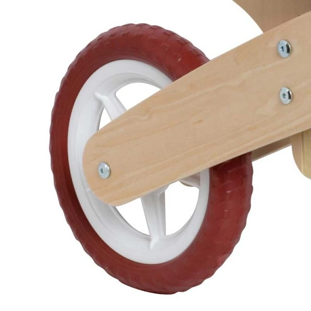Wooden balance wheel Classic World in burgundy, 2+ years