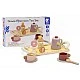 Wooden children's afternoon tea set