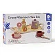 Wooden children's afternoon tea set