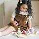 Wooden children's afternoon tea set