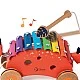 Wooden Xylophone Dinosaur Classic World for Pulling, 18+ months