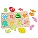 Classic World 25-piece wooden dinosaur puzzle, 18+ months