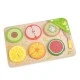 Wooden cutting puzzle - Fruits