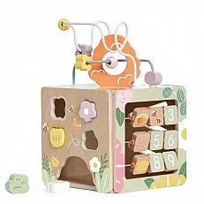 Wooden Sensory Cube Classic World 5 in 1 Beehive