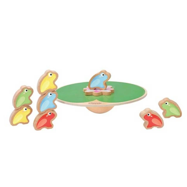 Wooden children’s balance game - Water lily with gloves
