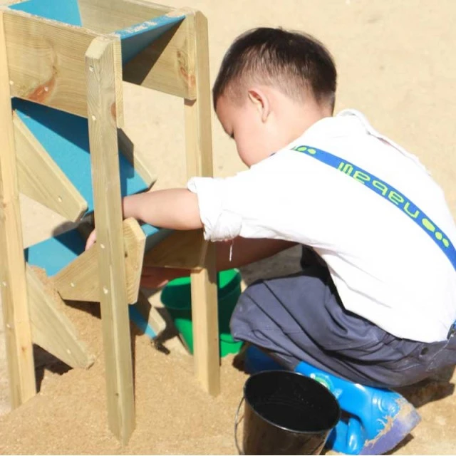 Wooden children's sand tower Classic World Educational, 3+ years