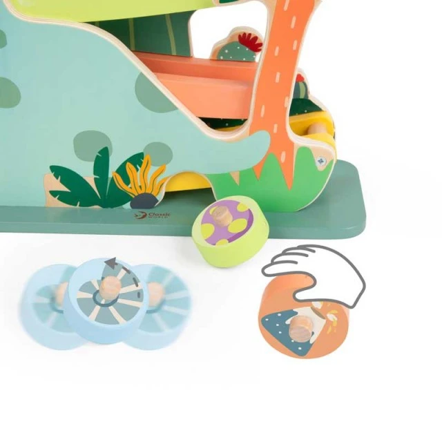 Wooden toy - slide Dinosaur Classic World