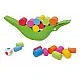 Wooden balance toy Crocodile