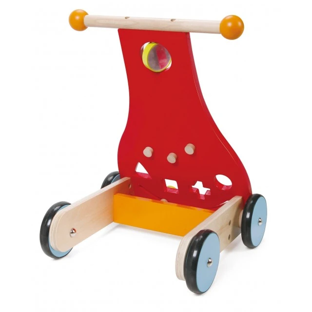 Wooden walker - walker with activities