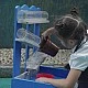 Дървена сензорна маса за игра с вода Classic World Educational