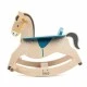 Wooden rocking horse for children
