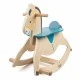 Wooden rocking horse for children