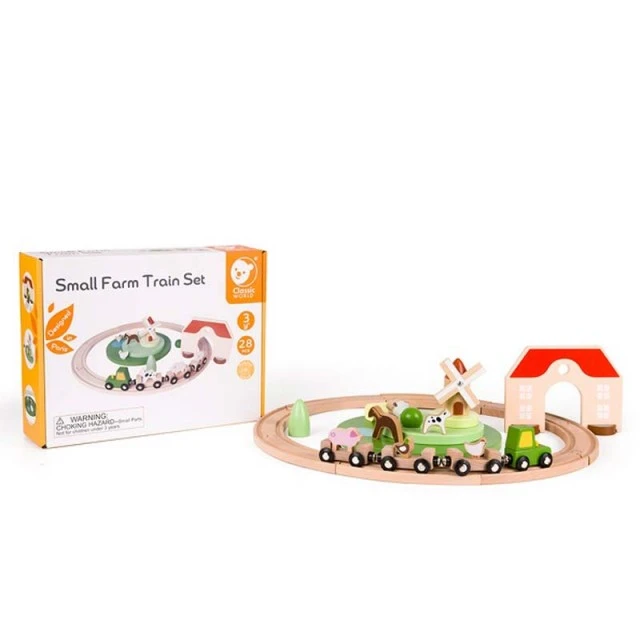 Wooden toy train - The Little Farm