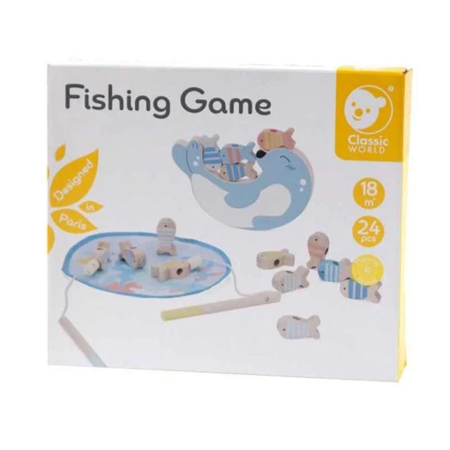 Children’s wooden toy - fishing