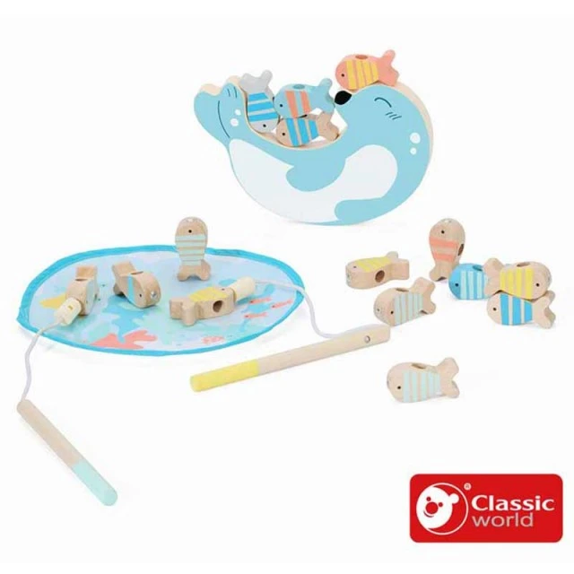 Children’s wooden toy - fishing