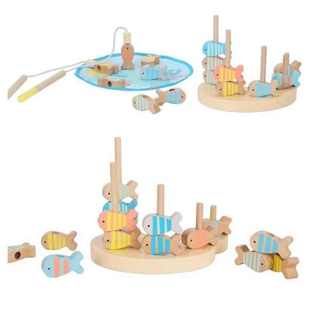 Children’s wooden toy - fishing