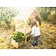 Children's wooden kitchen for playing outside