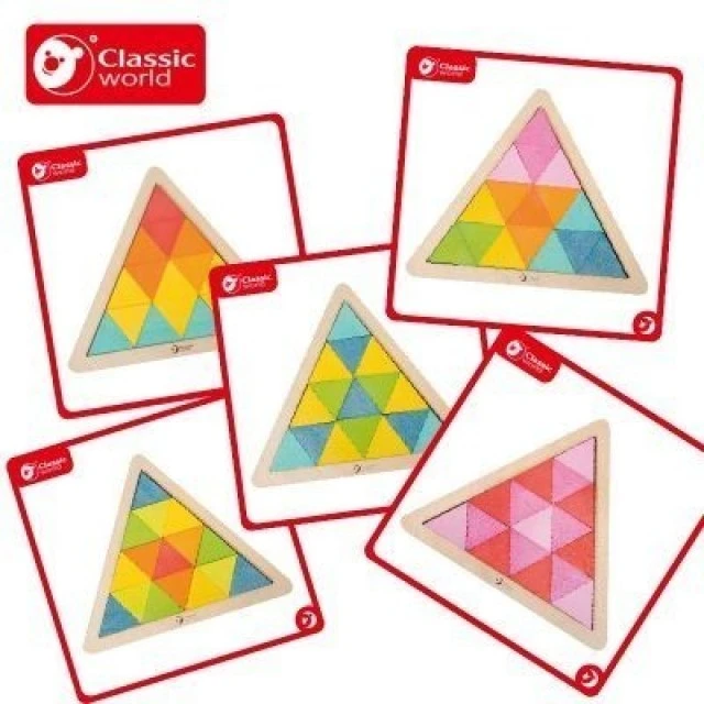 Children’s wooden mosaic