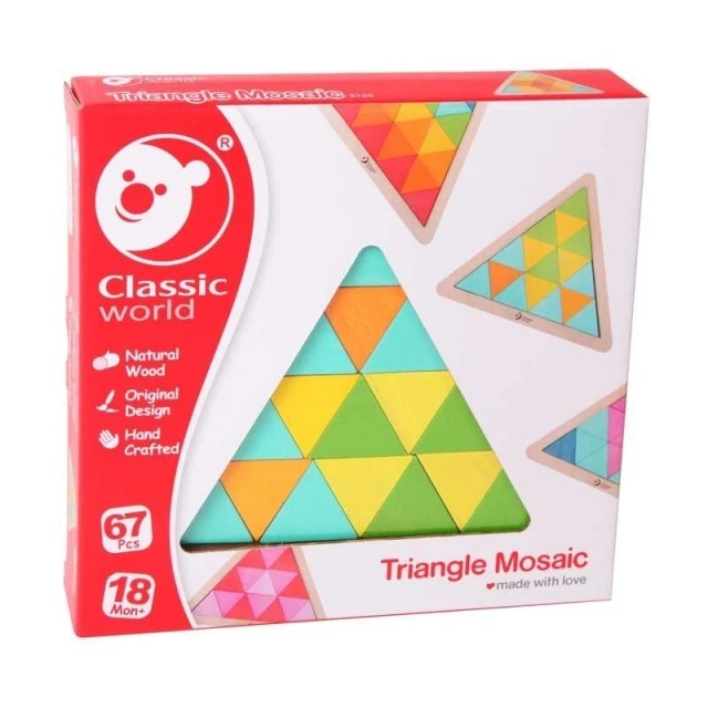 Children’s wooden mosaic